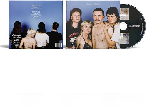 Giddy Up / Big Attraction CD by Amyl and The Sniffers album artwork