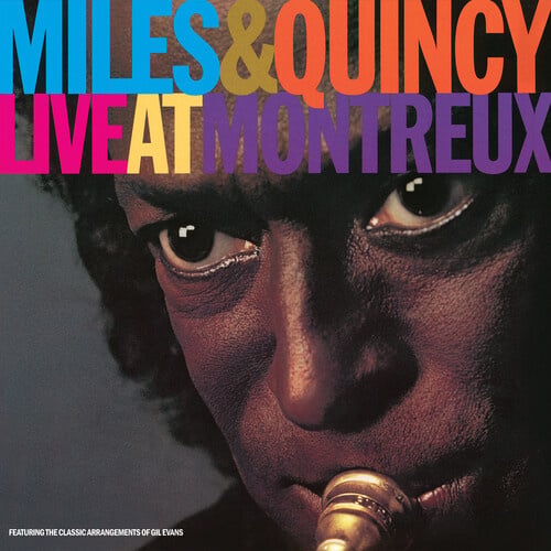 Live at Montreux LP by Miles Davis album artwork