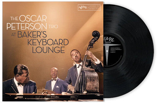 At Baker's Keyboard Lounge LP by Oscar Peterson album artwork