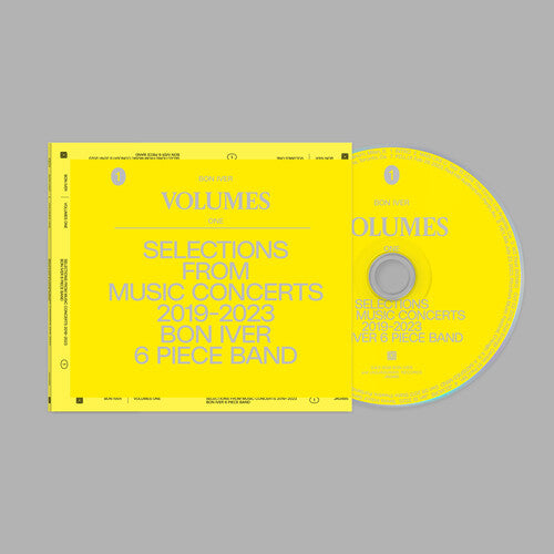 Volumes: One Selections From Music Concerts 2019 CD by Bon Iver album artwork