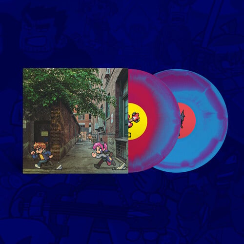 Scott Pilgrim Ex Soundtrack by Anamanaguchi album artwork