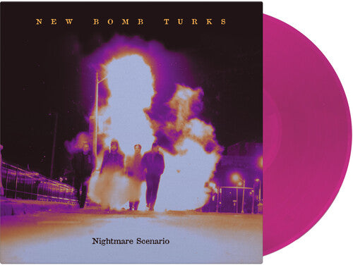New Bomb Turks Nightmare Scenario LP by New Bomb Turks Nightmare Scenario LP (translucent violet vinyl) album artwork