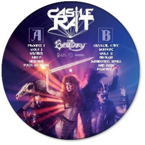 Bestiary LP by Castle Rat album artwork