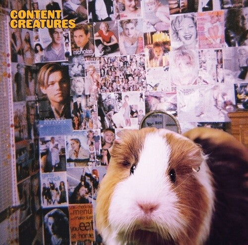 Content Creatures LP by Helmut album artwork