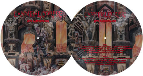 Live Cannibalism LP by Cannibal Corpse album artwork