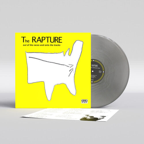 Out Of the Races and Onto the Tracks LP by The Rapture album artwork