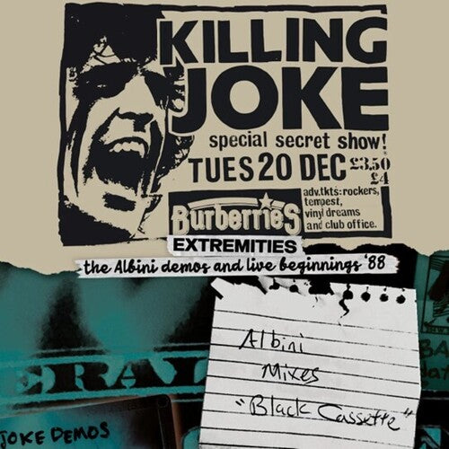 Extremities, The Albini Demos & Live Beginnings '88 LP by Killing Joke album artwork