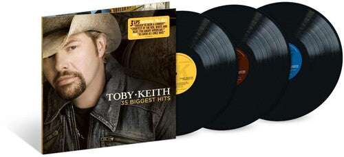 35 Biggest Hits 3LP by Toby Keith album artwork