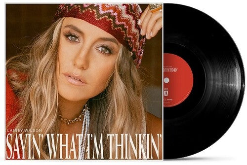 Sayin What Im Thinkin' LP by Lainey Wilson album artwork