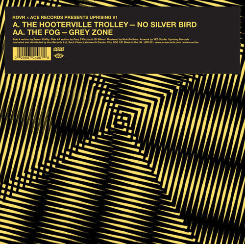 No Silver Bird / Grey Zone 7" by Hooterville Trolley / the Fog album artwork