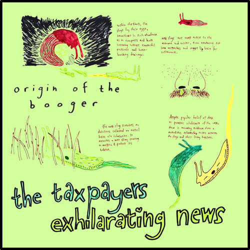 Exhilarating News LP by The Taxpayers album artwork