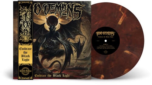 Embrace the Black Light LP by 100 Demons album artwork