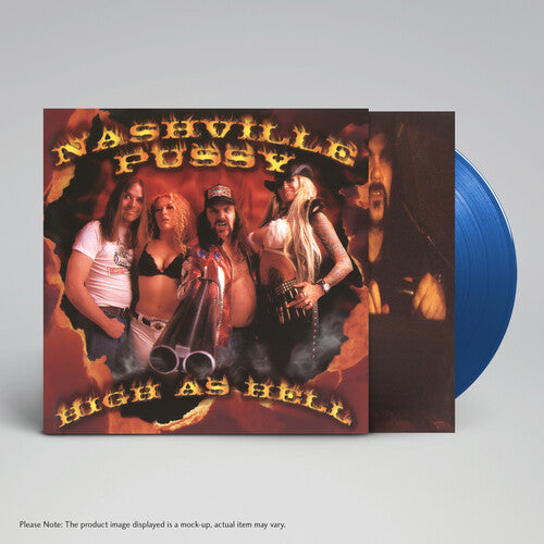 High As Hell LP by Nashville Pussy album artwork