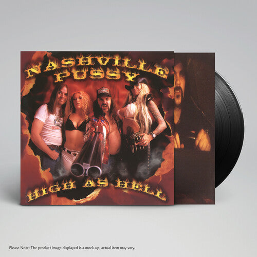 High As Hell LP by Nashville Pussy album artwork