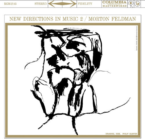 New Directions in Music LP by Morton Feldman album artwork