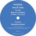 Birds of a Feather 7" by Monolog & Saucy Lady album artwork