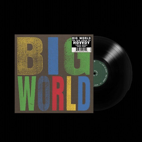 Big World LP by Hovvdy album artwork