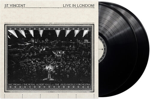 Live in London! (BBC Proms at the Royal Albert Hall) 2LP by St. Vincent album artwork