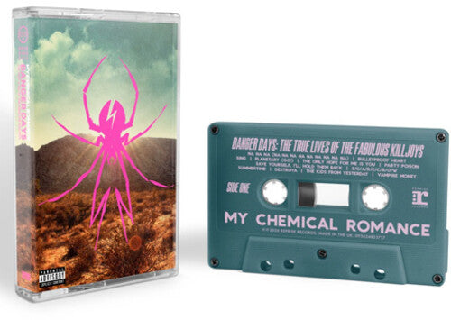 Danger Days: The True Lives of The Fabulous Killjoys CASSETTE by My Chemical Romance album artwork