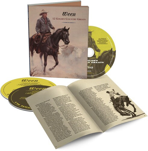 12 Golden Country Greats 3CD by Ween album artwork