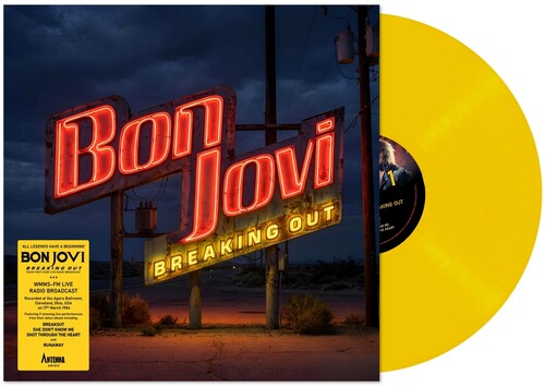 Breaking Out LP by Bon Jovi album artwork