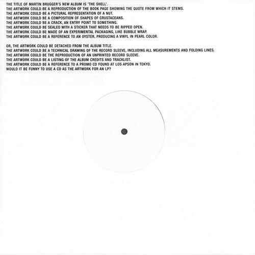 The Shell LP by Martin Brugger album artwork