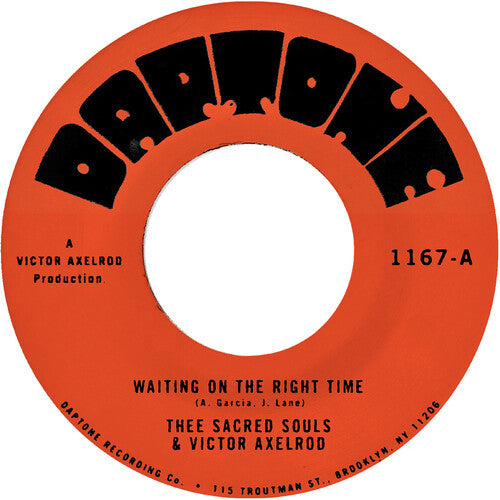 Waiting on the Right Time b/w Waiting #2 7" by Thee Sacred Souls album artwork