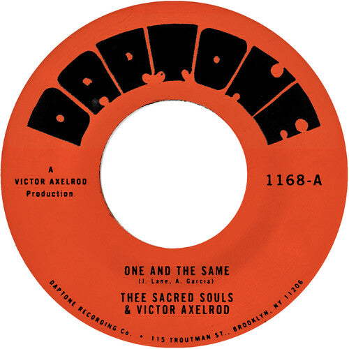 One and the Same b/w Same Difference 7" by Thee Sacred Souls album artwork