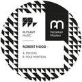 Psychic/Pole Position 12" by Robert Hood album artwork