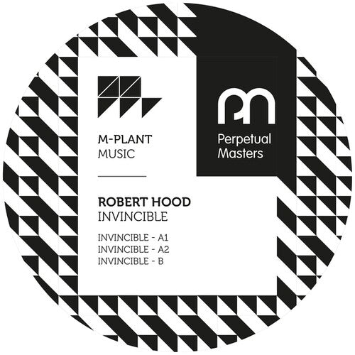 Invincible 12" by Robert Hood album artwork