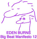 Big Beat Manifesto, Vol. XII 12" by Eden Burns album artwork