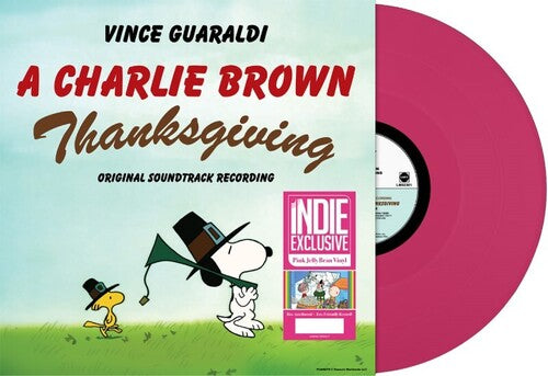 A Charlie Brown Thanksgiving soundtrack by Vince Guaraldi album artwork