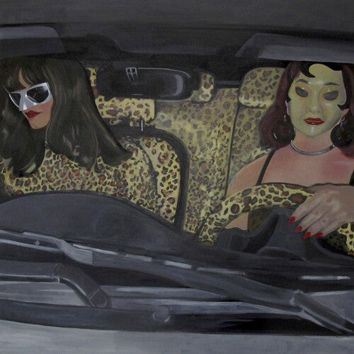 Mask Lady and Late Night Girl LP by Marci album artwork