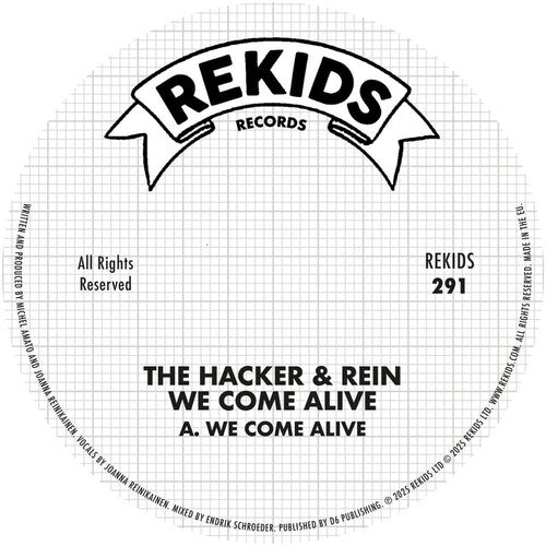We Come Alive 12" by Hacker & Rein album artwork