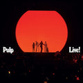Live! 2LP by Pulp album artwork