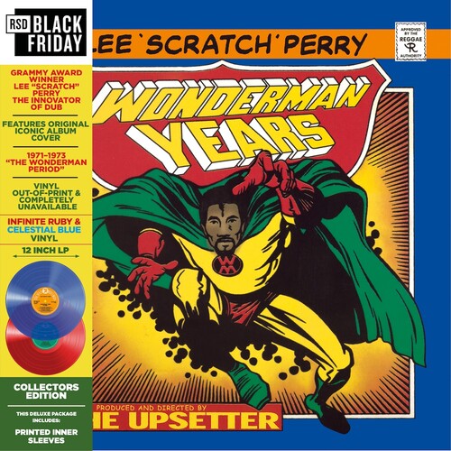 Wonderman Years Vol. 1 2LP by Lee Scratch Perry album artwork