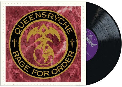 Rage For Order LP by Queensryche album artwork