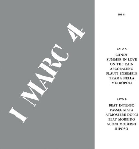 Silver Music LP by I Marc 4 album artwork