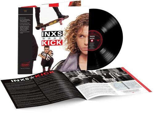 Kick LP by INXS album artwork