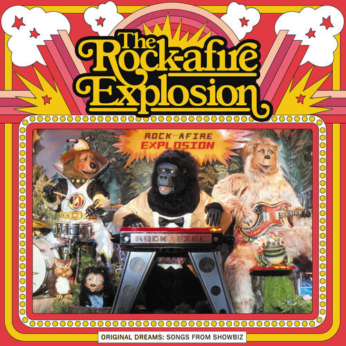 Original Dreams: Songs from Showbiz LP by The Rock-Afire Explosion album artwork