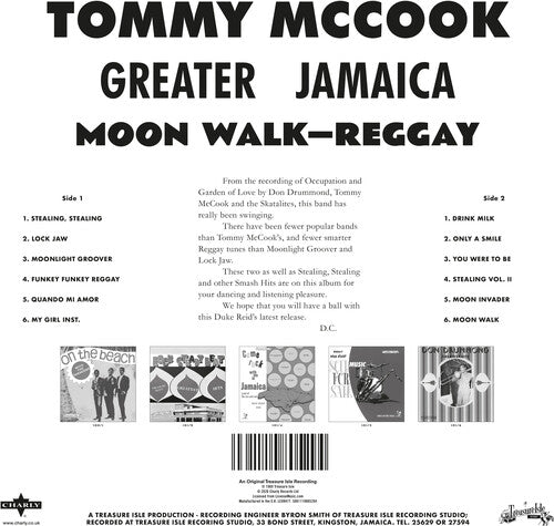 Greater Jamaica Moon Walk - Reggay LP by Tommy McCook album artwork
