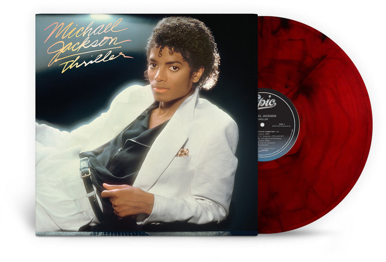 Thriller LP by Michael Jackson album artwork