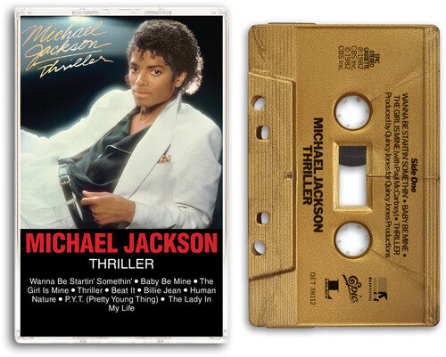 Thriller CASSETTE by Michael Jackson album artwork
