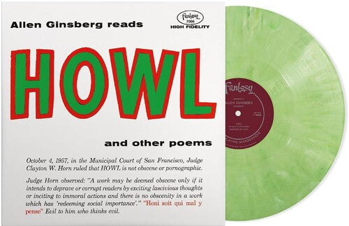 Howl and Other Poems LP by Allen Ginsberg album artwork