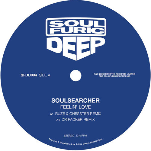Feelin' Love (2026 Remixes) 12" by Soulsearcher album artwork