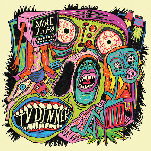 TV Dinner LP by Wine Lips album artwork