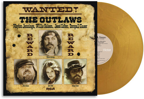 Wanted! The Outlaws LP by Waylon Jennings album artwork