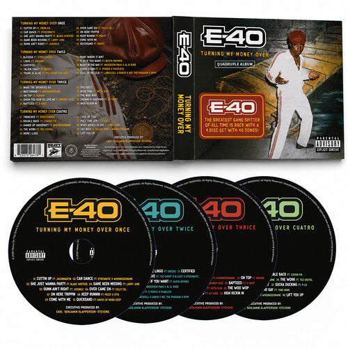 Turning My Money Over 4CD by E-40 album artwork