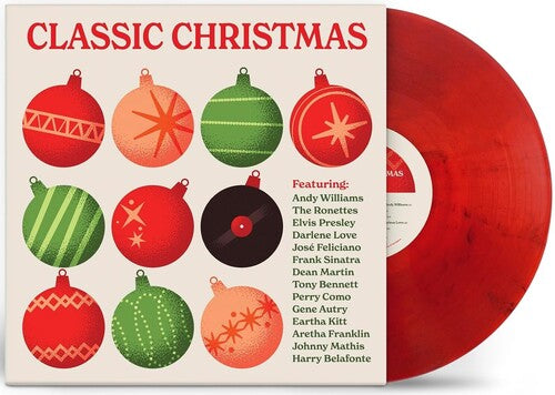 Classic Christmas LP by Various Artists album artwork