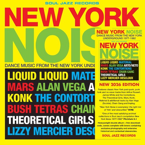 New York Noise - Dance Music From The New York Underground 1978-82 2LP by Various album artwork